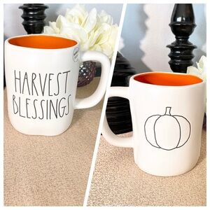 🆕Rae Dunn HARVEST BLESSINGS Ceramic Mug